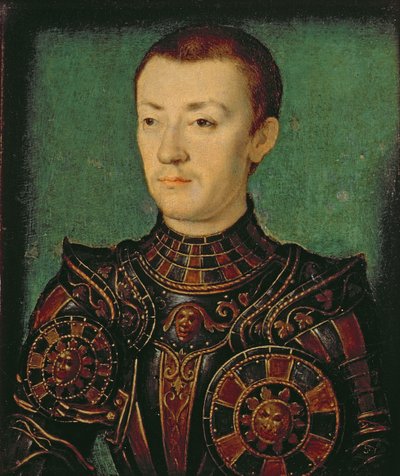 Portrait of a Nobleman in Armour by Corneille de Lyon